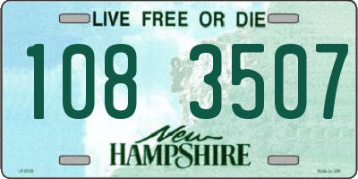 NH license plate 1083507