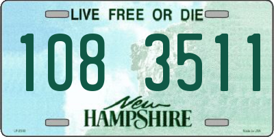 NH license plate 1083511