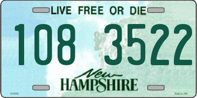 NH license plate 1083522