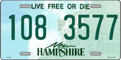 NH license plate 1083577