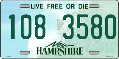 NH license plate 1083580