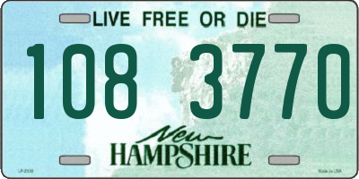 NH license plate 1083770