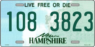 NH license plate 1083823