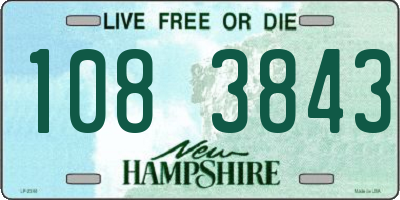 NH license plate 1083843