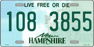 NH license plate 1083855