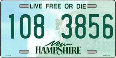 NH license plate 1083856