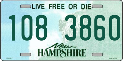 NH license plate 1083860
