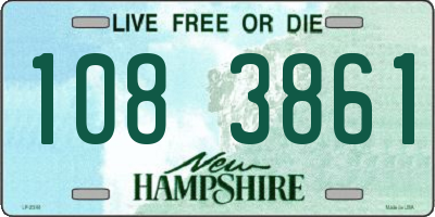 NH license plate 1083861