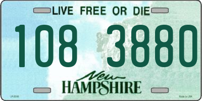 NH license plate 1083880