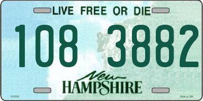 NH license plate 1083882