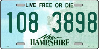NH license plate 1083898