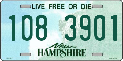 NH license plate 1083901