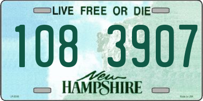 NH license plate 1083907