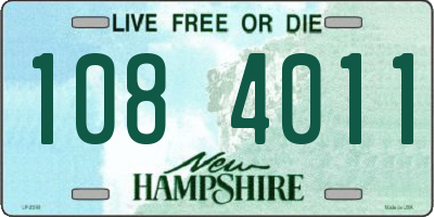 NH license plate 1084011