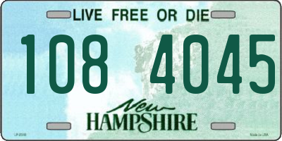 NH license plate 1084045