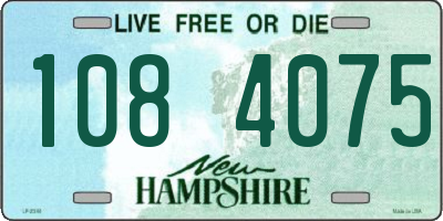 NH license plate 1084075