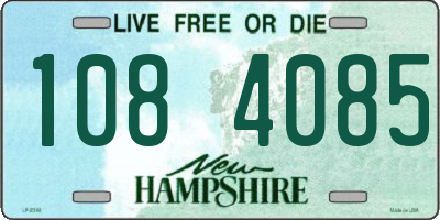 NH license plate 1084085