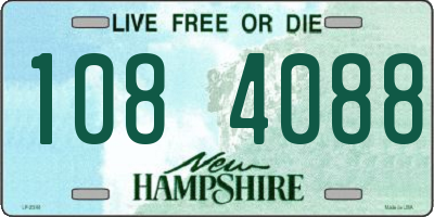 NH license plate 1084088