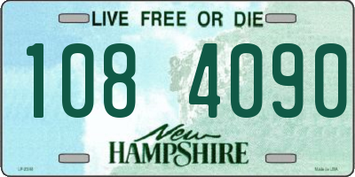 NH license plate 1084090
