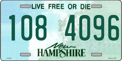 NH license plate 1084096