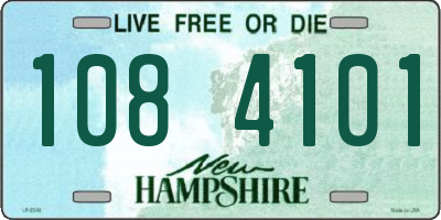 NH license plate 1084101
