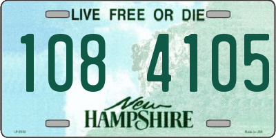 NH license plate 1084105