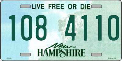 NH license plate 1084110
