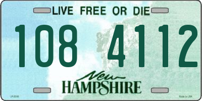 NH license plate 1084112