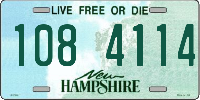 NH license plate 1084114
