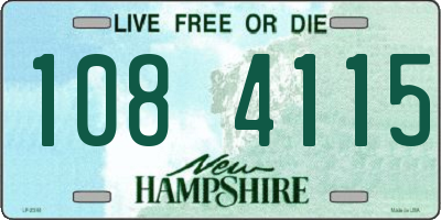 NH license plate 1084115