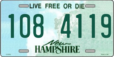 NH license plate 1084119