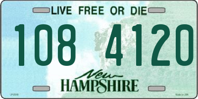 NH license plate 1084120