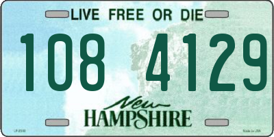 NH license plate 1084129