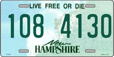 NH license plate 1084130