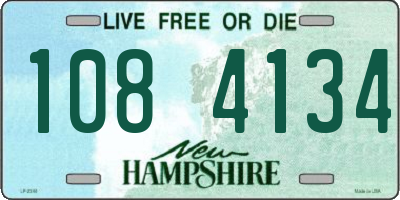 NH license plate 1084134