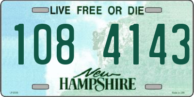 NH license plate 1084143