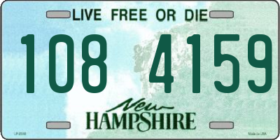 NH license plate 1084159