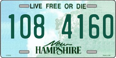 NH license plate 1084160