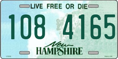 NH license plate 1084165