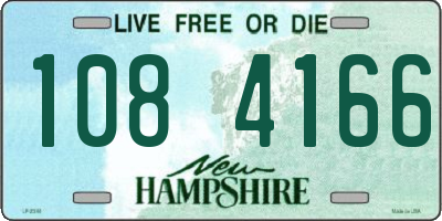 NH license plate 1084166