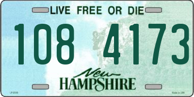 NH license plate 1084173