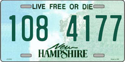 NH license plate 1084177