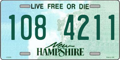 NH license plate 1084211