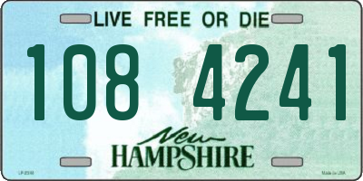 NH license plate 1084241