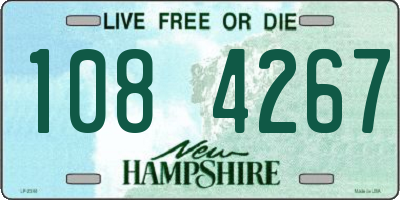 NH license plate 1084267