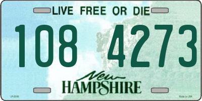 NH license plate 1084273