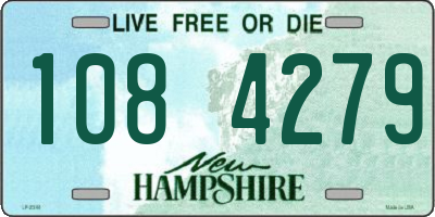 NH license plate 1084279