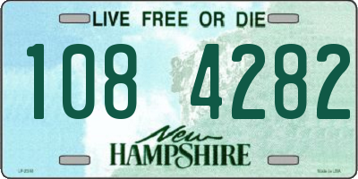 NH license plate 1084282