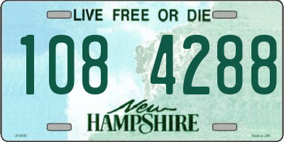 NH license plate 1084288