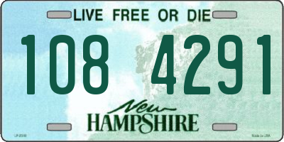 NH license plate 1084291